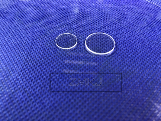 Colorless Transparent Sapphire Optical Windows , Sapphire Glass Lens For Phone