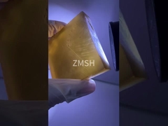 Synthetische gekleurde saffier ruwe edelstenen Kanariegeel/Aardegeel/LV Kleur