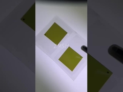 4H-N type SiC Substraat 10×10 mm Kleine wafer