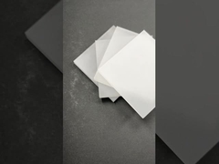 Saffier Vierkante Plaat Enkele kristal Al₂O₃ Diameter 5,5 mm Dikte 6,04 mm