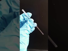 Op maat gemaakte 140mm dubbelzijdig gepolijste saffierbuizen Optische component beschermingsbuizen