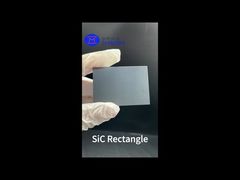 Siliciumcarbide rechthoekig substraat SiC-chip voor geavanceerde elektronica