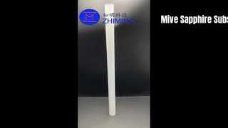 Precisie-saffierbuizen – gepolijste buitendiameter en aardings-ID voor optisch, vloeistof- en halfgeleidergebruik