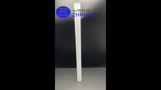 Precisie-saffierbuizen – gepolijste buitendiameter en aardings-ID voor optisch, vloeistof- en halfgeleidergebruik