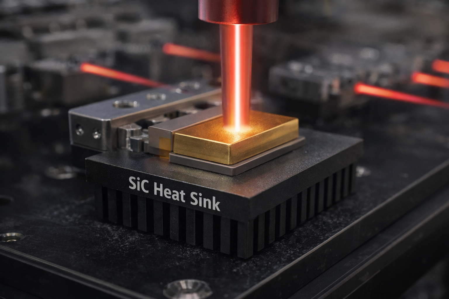 Laatste bedrijfsblogs Silicon Carbide Heat Sinks: The Material Enabling Next-Generation High-Power Laser Thermal Management