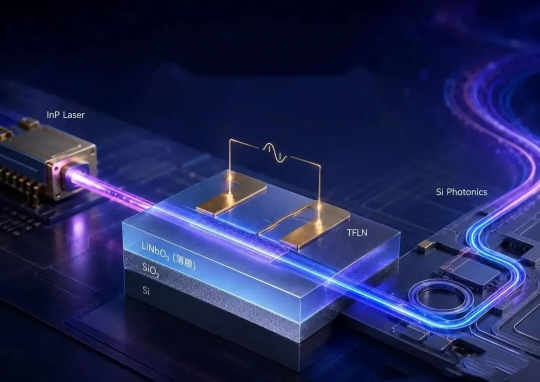 Laatste bedrijfsblogs Dunnefilm-lithiumniobaat: een nieuwe modulatielaag voor snelle optische zendontvangers