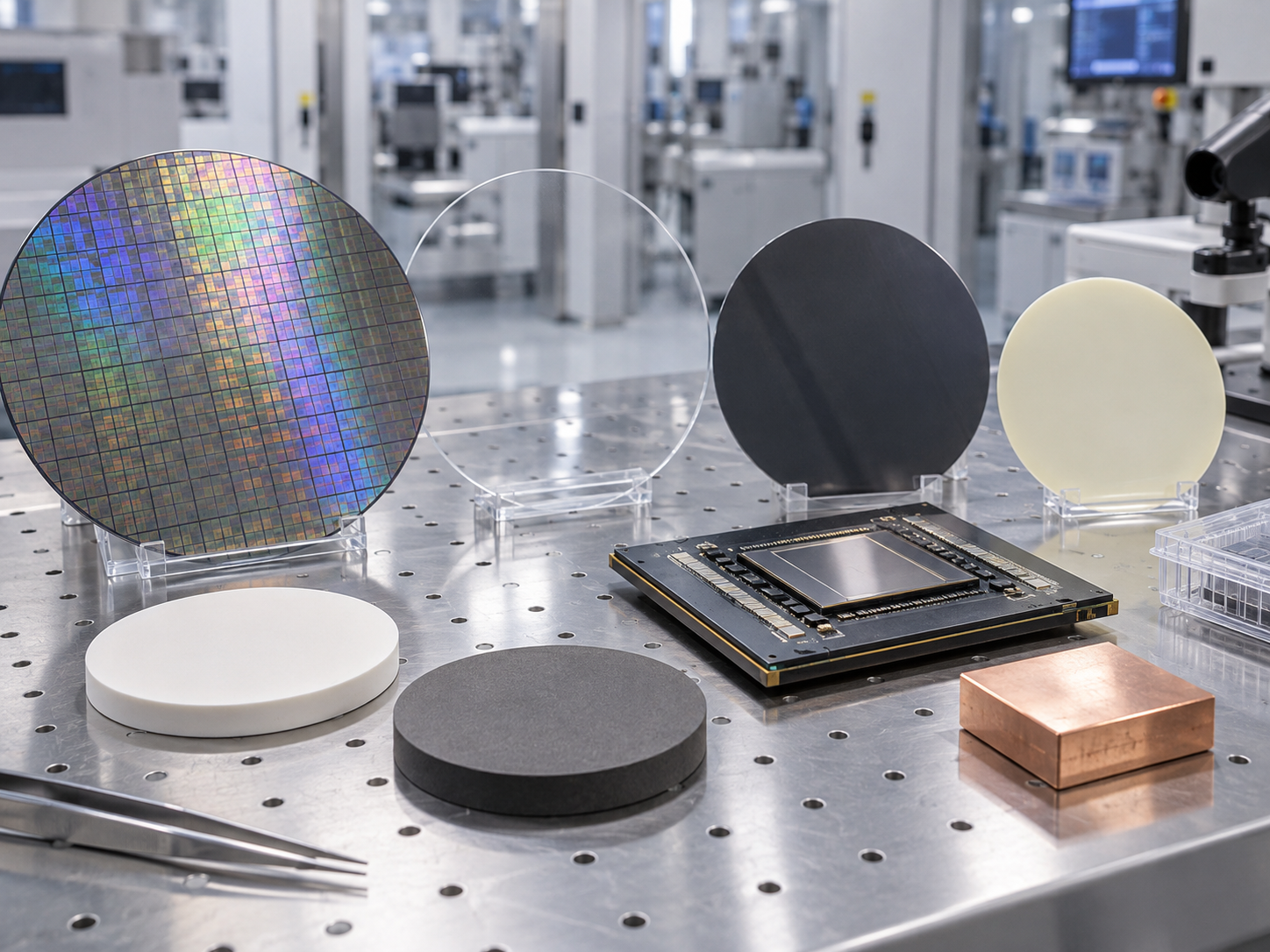 Laatste bedrijfsblogs AI stuwt halfgeleiders naar een nieuw tijdperk van materialen: SOI, glas, SiC, GaN en geavanceerde thermische materialen