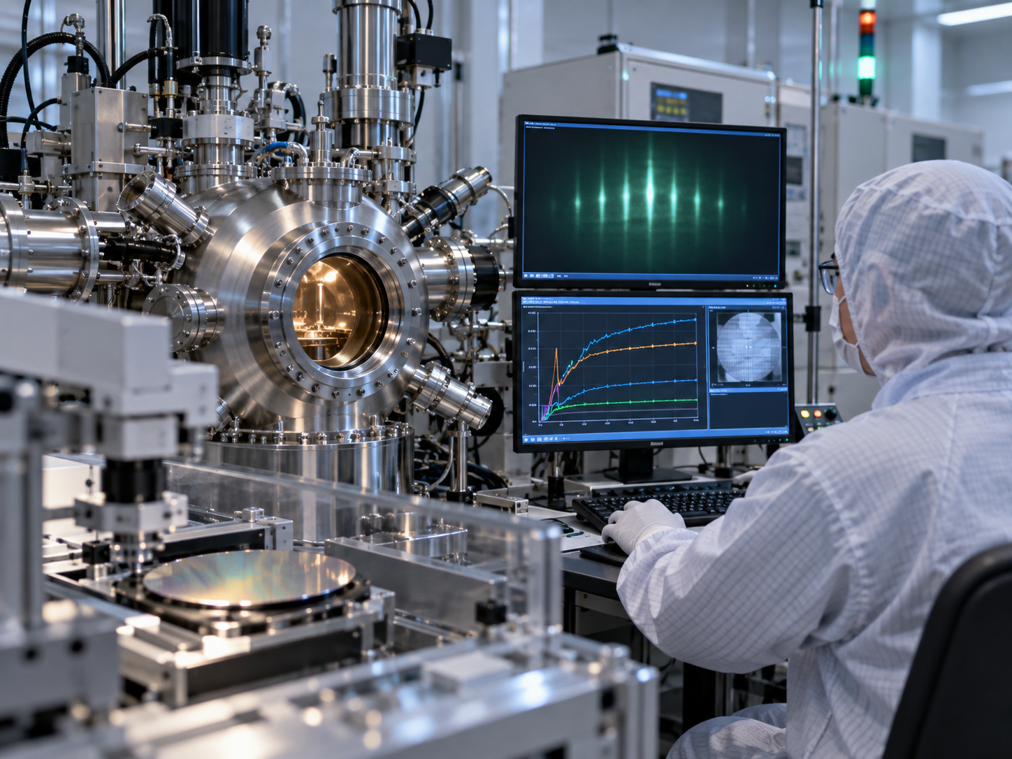 Laatste bedrijfsblogs AI-Controlled GaN Epitaxy: How RHEED Data, MBE Process Control and Autonomous Growth Improve Epi-Wafer Uniformity and Yi