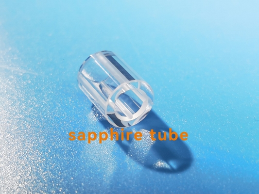 kopen Al2O3 Opgepoetste Sapphire Glass Tube Customzied Size met Groef online vervaardiging
