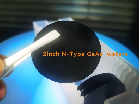 kopen GaAs van 3inch VGF het Type van de Testrang N van het Wafeltjesonderzoek GaAs Substraten online vervaardiging