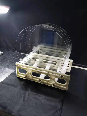 kopen van het de dikteborosilicate33 substraat van 12inch dia300mm 0.7mm de Wafeltjes van het glaswafeltjes BF33 online vervaardiging