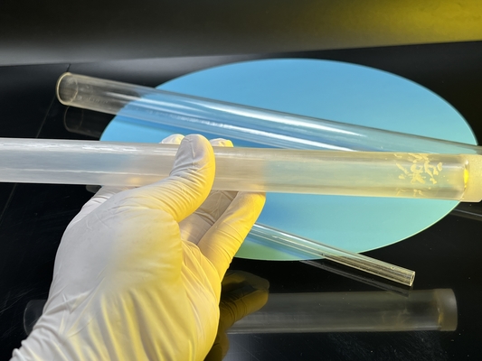 kopen De corrosiebestendige Buizen Transparante Sapphire Glass Pipe van de Thermokoppelbescherming online vervaardiging