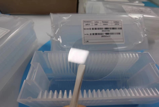 kopen 100um 0.1mm dikte Sapphire Wafers met DSP-oppervlakte in voorraad online vervaardiging