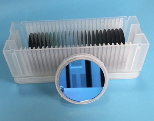 kopen 4' 6' AIN op silicium substraten SSP DSP halfgeleider wafers 100nm 200nm laag online vervaardiging