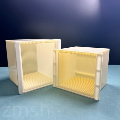 kopen 5 inch 6 inch 125x125mm 150x150mm Vierkant Wafer Cassette Box 25pc Polypropyleen (PP) Plastic online vervaardiging
