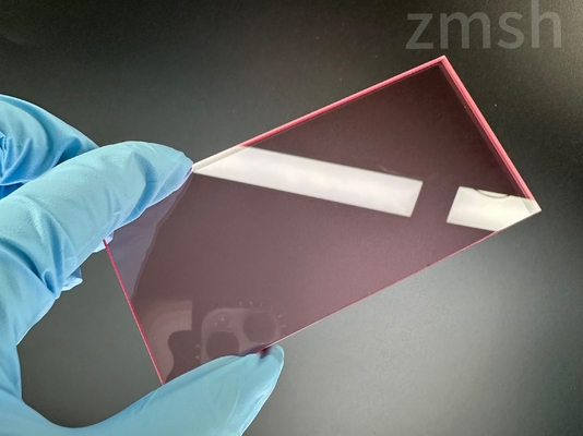 kopen Ti:Safieren venster voor laserinstrumenten Translucent Red Double Sided Polishing online vervaardiging