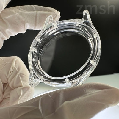 kopen Al2O3 saffier horlogekast transparante klassieke cirkel AR-coating online vervaardiging