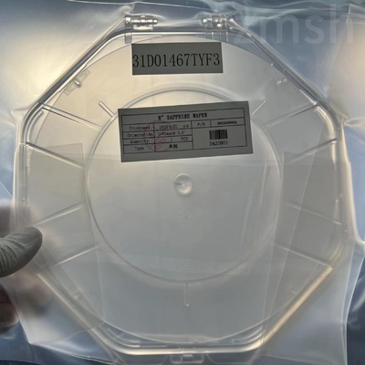 kopen Safir Substraat Safir wafers SSP monocristallijn Al2O3 8 inch 6 inch Dia200mm online vervaardiging