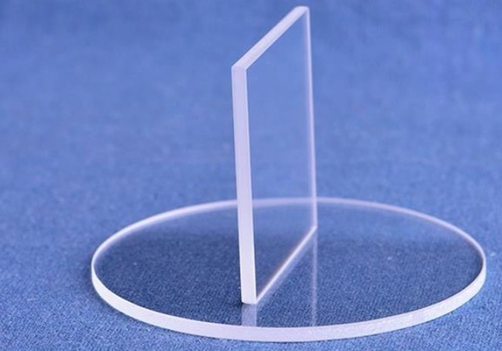 kopen Aangepaste Vorm Gesmolten Kwartsplaat, Gesmolten Kiezelzuurglas voor Observatievenster online vervaardiging