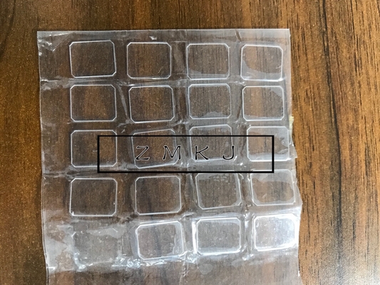 kopen De dubbele Partij poetste Synthetisch Saffierglas 10 X 12.3mm 0.5mm op Dikte online vervaardiging