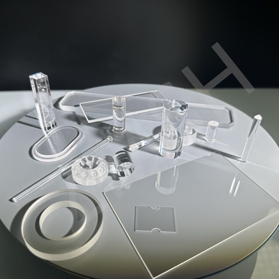 kopen Optische onderdelen Sapphire Glass High-Performance High-Hardness Polished Sticks Tubes Op maat online vervaardiging