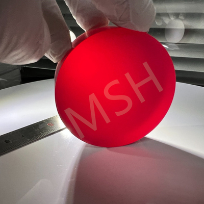 kopen Gekleurde saffier optische vensters SSP/DSP C-as A-as Op maat gemaakte toepassing voor optische componenten van lasersystemen online vervaardiging