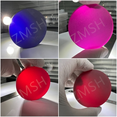 kopen Sapphire-onderdelen op maat Sapphire-eenheden Pure Al2O3 Transparency Tubes Wafer Windows online vervaardiging