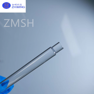 kopen Sapphire AL2O3 Buizen NMR Kernmagnetische resonantie Hoge hardheid Transparante gepolijste Aanpassing online vervaardiging