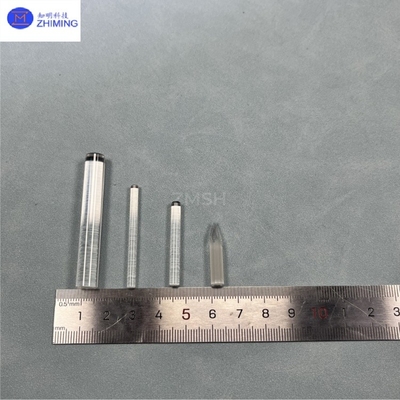 kopen Sapphire lichtkegel Sapphire staven Monocrystal Al2O3 Optische glazen kegel voor optische sensoren online vervaardiging