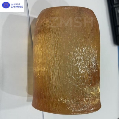 kopen GGG synthetische edelstenen Gd3Ga5O12 Gadolinium gallium granat amber kleur Custom Jewelry online vervaardiging