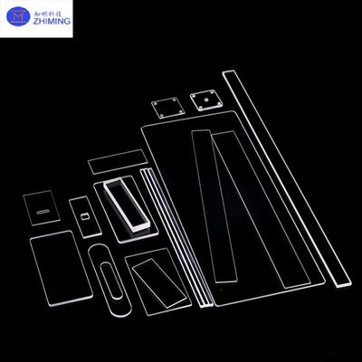 kopen Kwartsglas optisch glas op maat gesmolten siliciumplaten SiO2 kristal JGS1 / JGS2 online vervaardiging