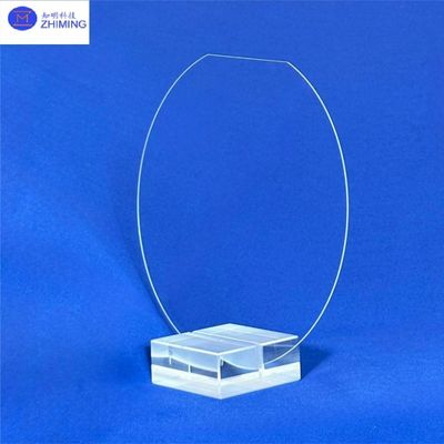kopen 4 inch Quartz Wafer Custom Diktebereik 0,5 mm tot 1,5 mm Ra ≤ 0,5 nm online vervaardiging