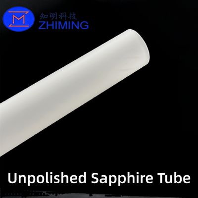 kopen Unpolished Sapphire Tube - High-Performance Single Crystal Al₂O₃, Custom Sizes Available online vervaardiging