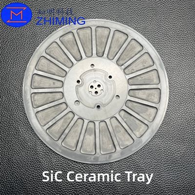 kopen Silicon Carbide Ceramic Tray for Semiconductor Wafer Processing online vervaardiging