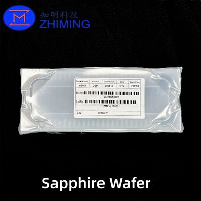 kopen 2-inch DSP Sapphire Wafer 200 µm Al₂O₃  for LED & Optical Applications online vervaardiging