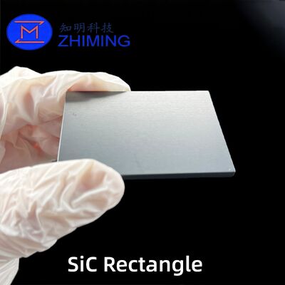 kopen Silicon Carbide Rectangle Substrate SiC Chip for Advanced Electronics online vervaardiging