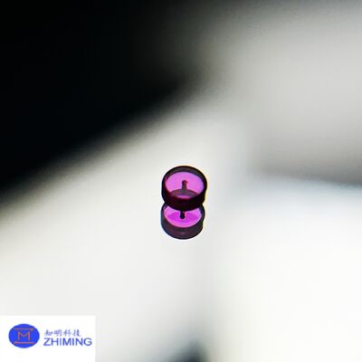 kopen Aanpasbaar 0.2mm Monokristallijn Al2O3 Rood Safir Lageren met 9 Mohs Hardheid voor Precision Watch Jewellery Applications online vervaardiging