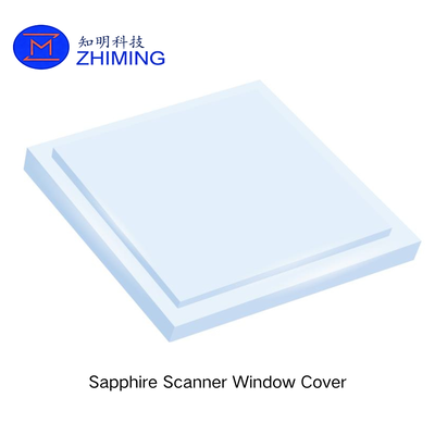 kopen Custom Sapphire Cover Glass voor camera-, vingerafdruk- en scannertoepassingen online vervaardiging