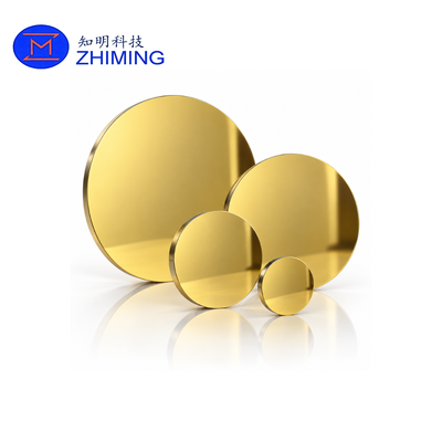Kopen Si-Gold Plated Silicon Wafers 2 inch 4 inch 6 inch 8 inch Metal Coating Materials Au online vervaardiging