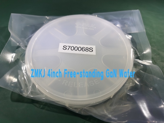 kopen N Type 4inch Dia100mm Vrije Status HVPE GaN Gallium Nitride Wafer online vervaardiging