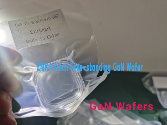 kopen Undoped 10X10mm m-As HVPE semiconducting GAN Wafers For online vervaardiging