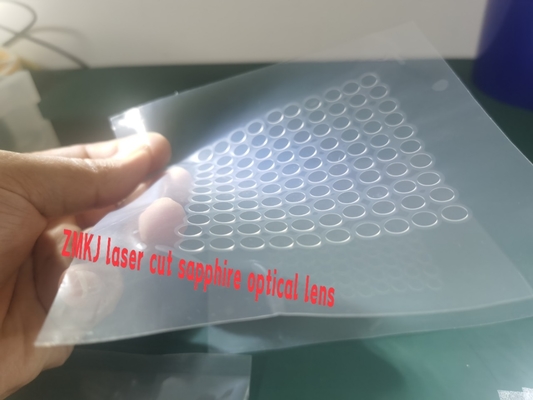 kopen 0.16mm Dikteal2o3 Aluminiumoxyde Synthetische Sapphire Glass Window online vervaardiging