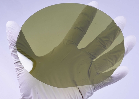 kopen van het het Galliumnitride van 4inch 6inch het Wafeltje gaN-op-sic EPI Wafeltjes online vervaardiging