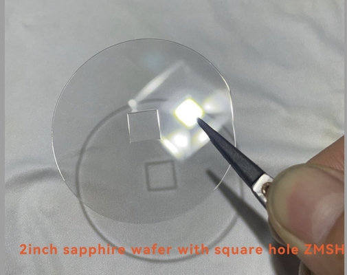 0.4mm Al2o3  Sapphire Wafers For Epitaxial Growth
