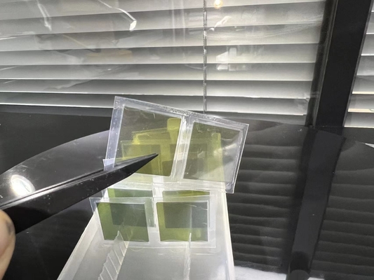 10 mm X 10 het Type van Mm 6H Semi-Insulating sic Rang sic Crystal Substrate van het Substraatonderzoek