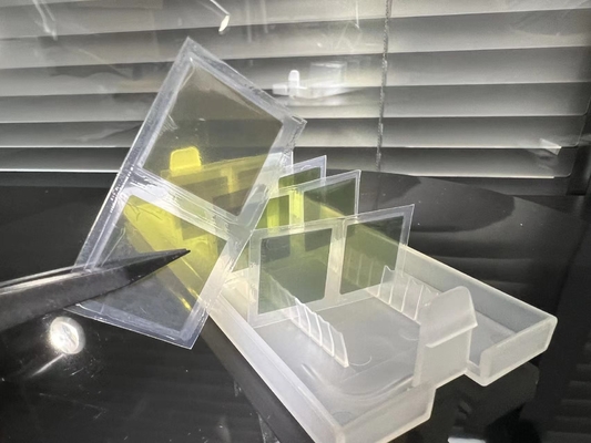 van het het Siliciumcarbide van 2sp 4h-SEMI 4h-n SIC Wafeltje 10 X 10 X 0.5mm