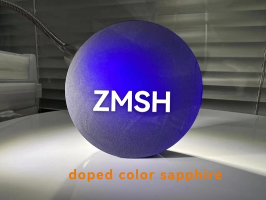 Synthetische Blauwe Sapphire Crystal Ruby Al 2O3 kiest Crystal For Wristwatch-geval uit