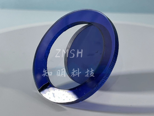 Laserdeel Synthetische Blauwe Sapphire Crystal Ruby Al 2O3 kiest Crystal For Wristwatch Glass Case uit