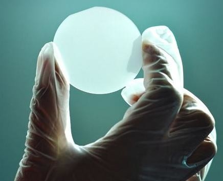 Een Vliegtuig Enig Crystal Sapphire Wafer Dia 100mm 2inch