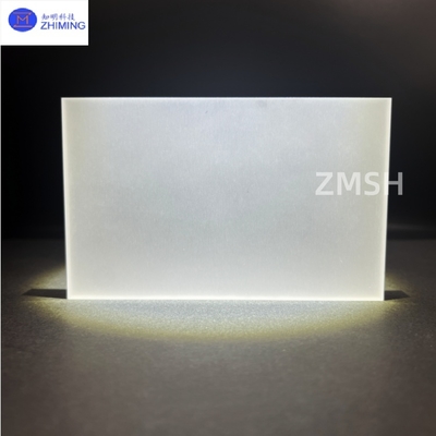 Sapphire Blank 118mm × 74mm × 8mm Hoge hardheid voor infrarood ramen